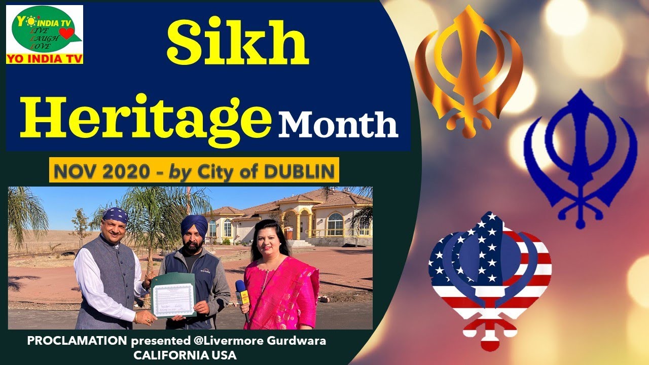 Sikhism-Sikh Heritage Nov Month @Dublin California USA| American Awareness Appreciation of Diversity