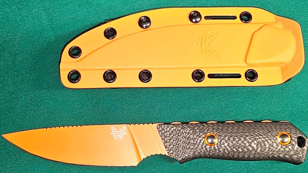 Benchmade Raghorn Knife review! One great Knife!