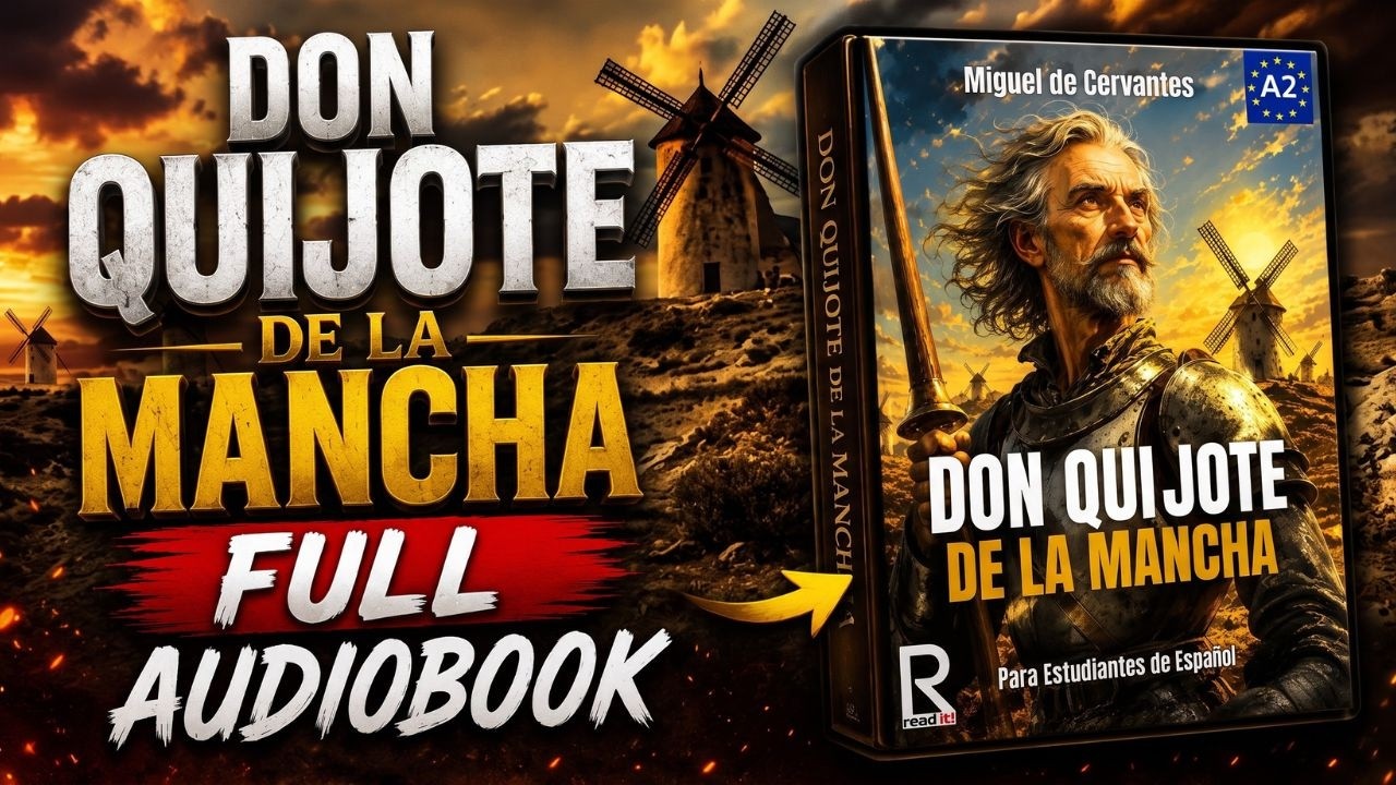 Don Quixote Learn SPANISH with Audiobooks (FULL Story A2+)