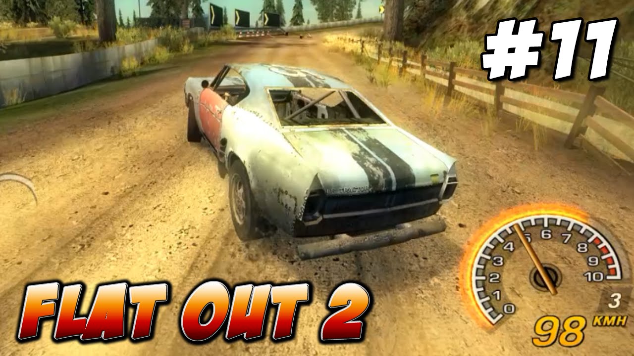 FlatOut 2 - Modo Carreira #11: Campeonato Perfeito e 100% Classe Derby
