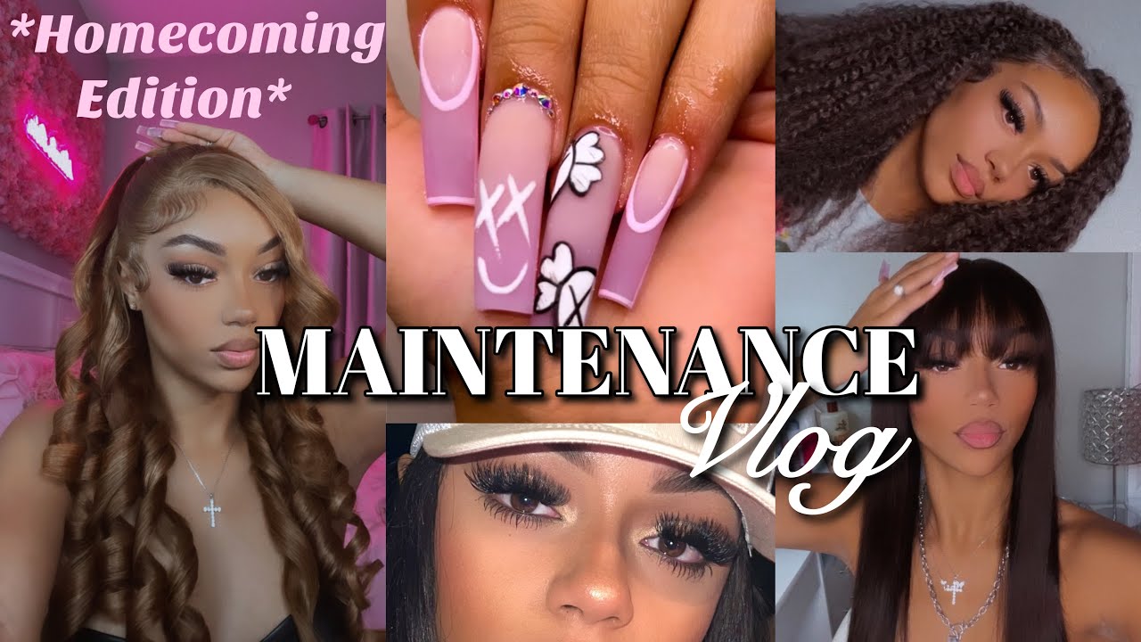 Maintenance Vlog | Hair, Nails, Lashes, & MORE | Vlogmas 2022