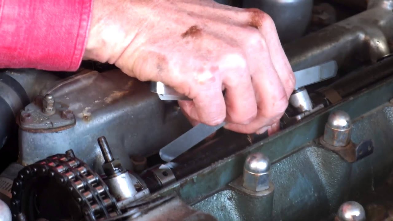 Jaguar XK engine Valve Adjustment Tutorial