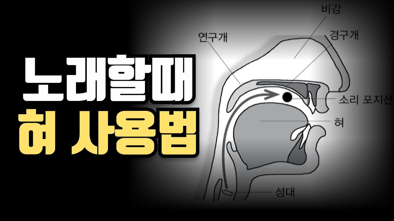 노래할 때 혀의 올바른 위치와 사용법