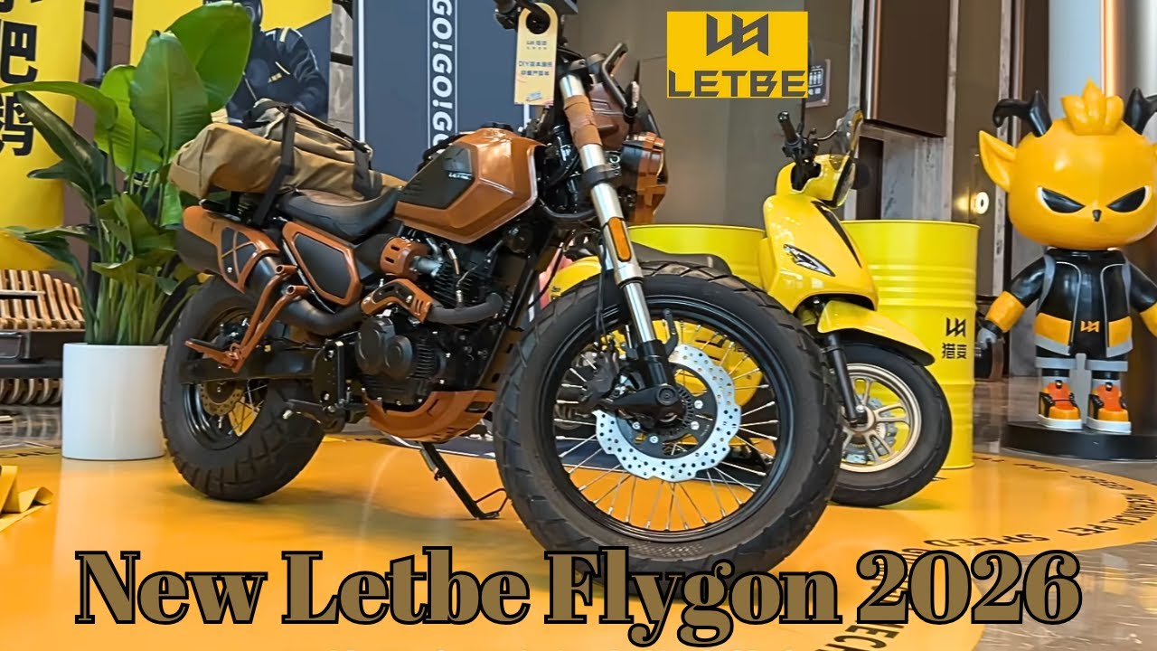 Уникальный дизайн | 150 куб. см | Бесключевой запуск | Letbe Captain Dragonfly (Flygon) 2026