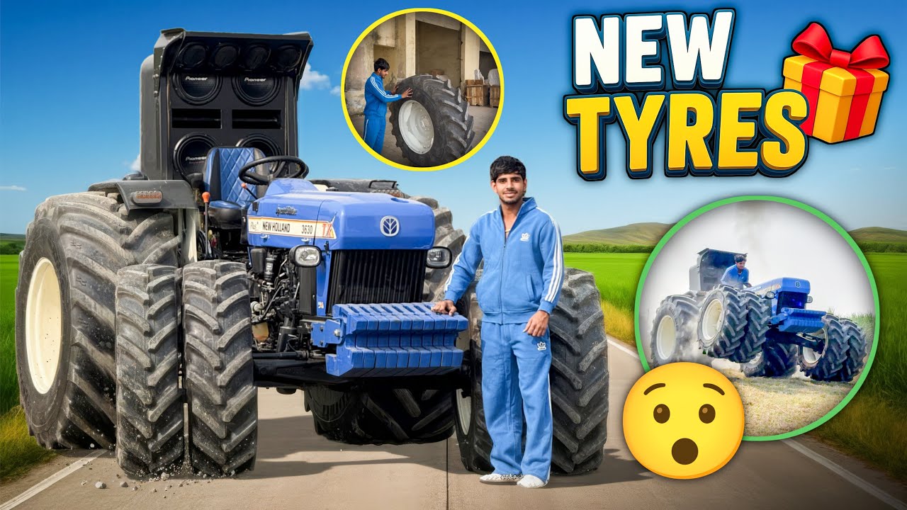 🤯आज़ Bulldozer के चारों टायर हवा में कर || अब होगीं look change 