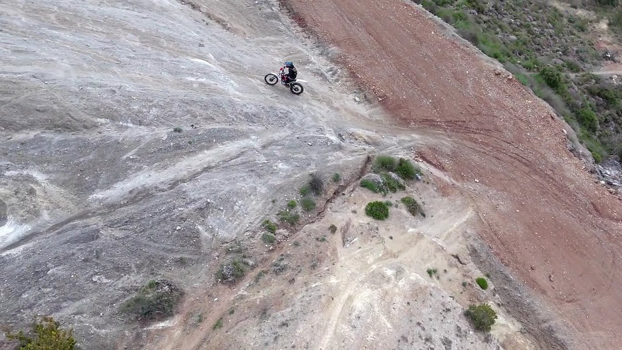 Julia at Pascuet Offroad Center with Gasgas TXT 280 Contact