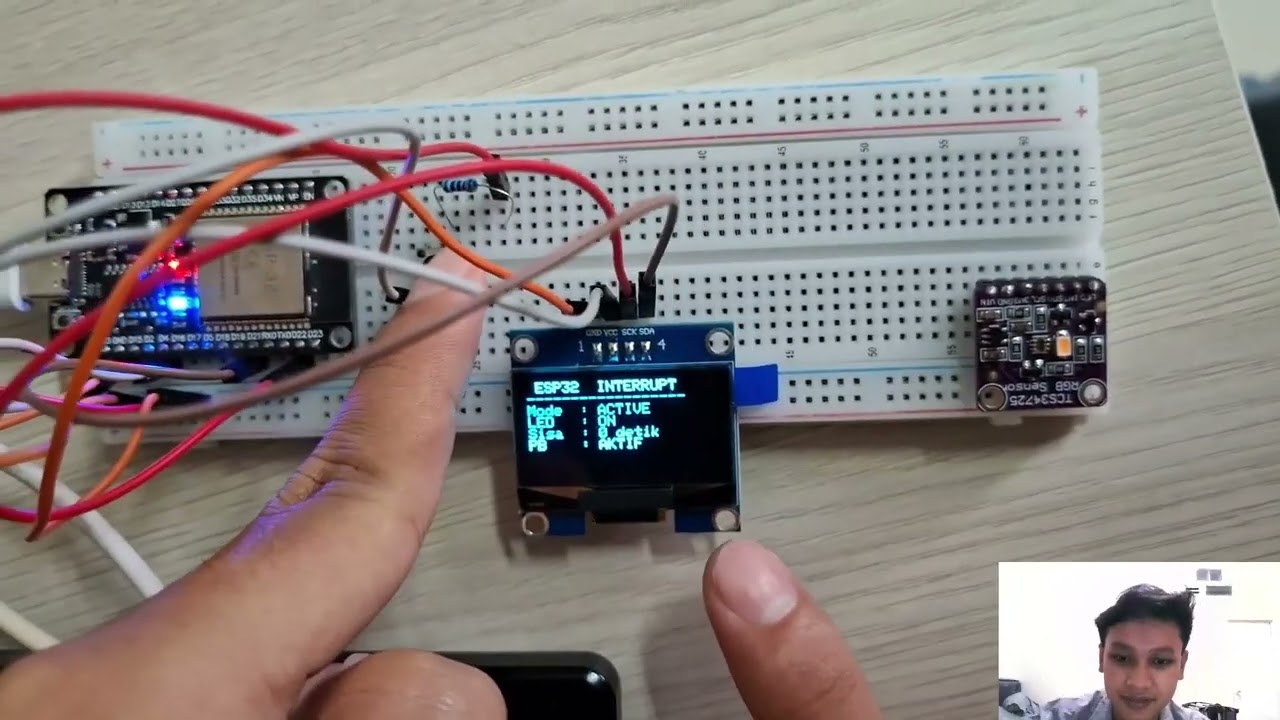 Membuat Program Interrupt menggunakan STM32 dan ESP32 serta Membaca Suhu Menggunakan DHT22