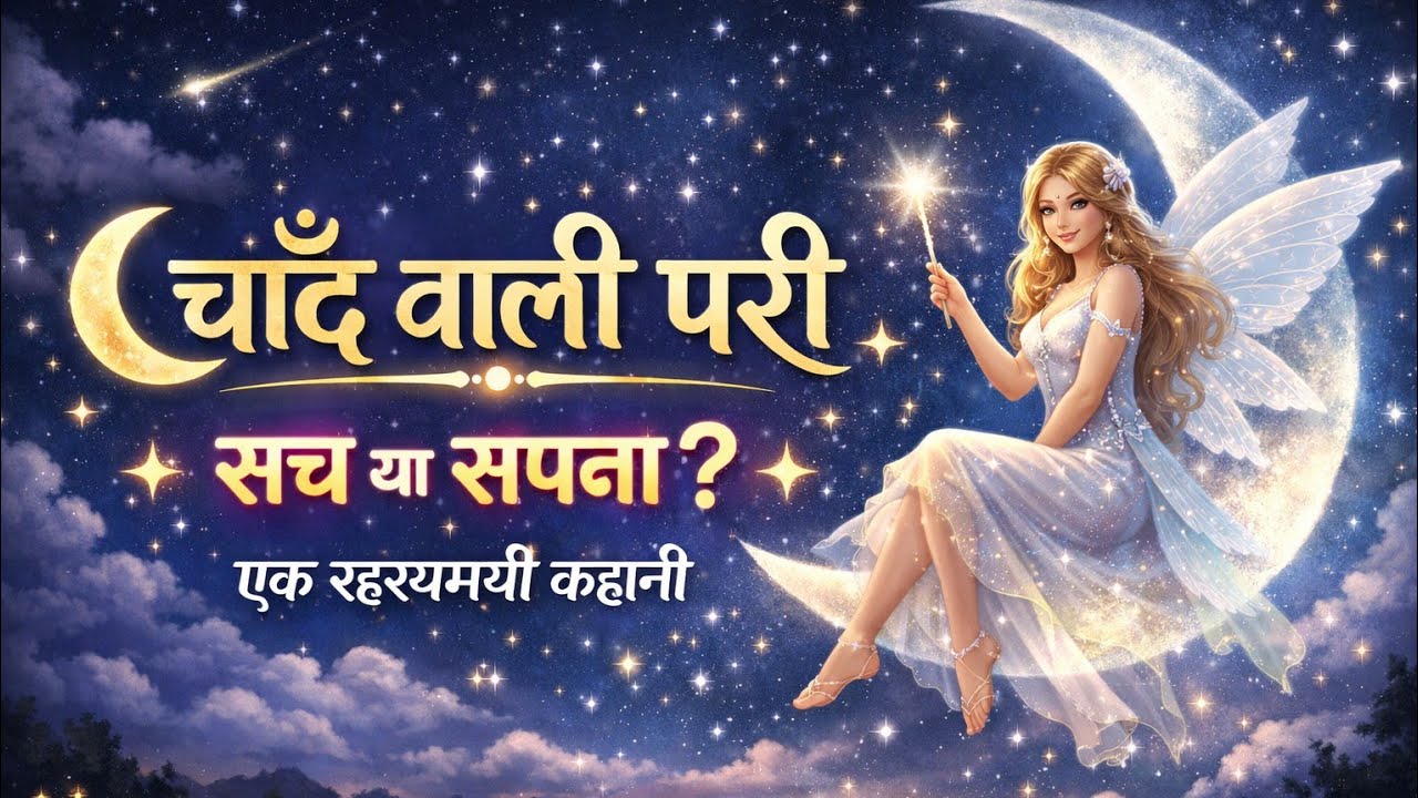 🌙 चाँद की परी|🌛 ✨ चाँद से उतरी परी| 🌙 चाँदनी रात की परी| 🌙 चाँद और नन्ही परी|🌟चाँद से उतरी एक परी