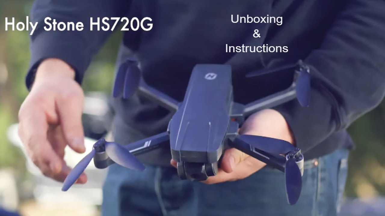 Holy Stone HS 720G Drone  [Setup & Instructions] ✔
