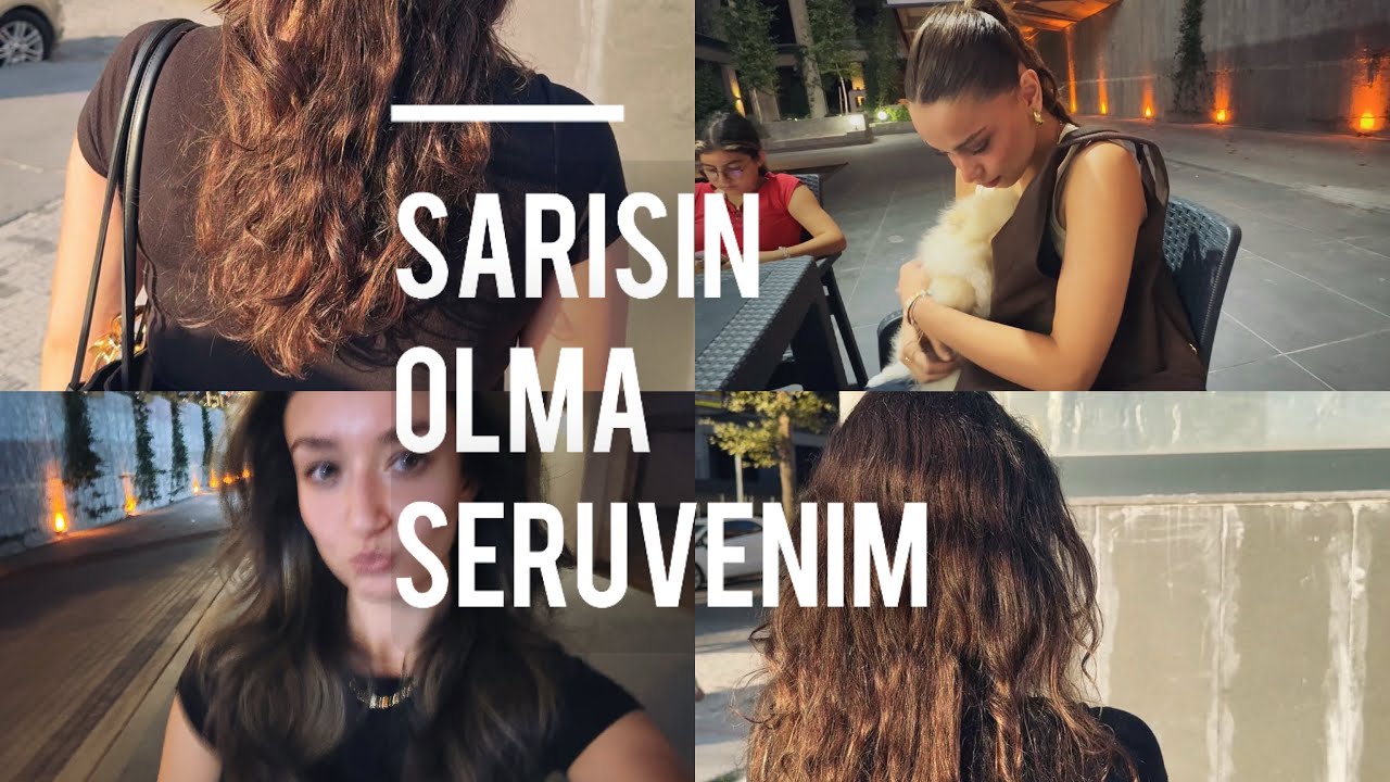 Saç boyatma perileri geldiği için yerimizde duramadık adlı eserim🤍 #SaçGünlüğü1