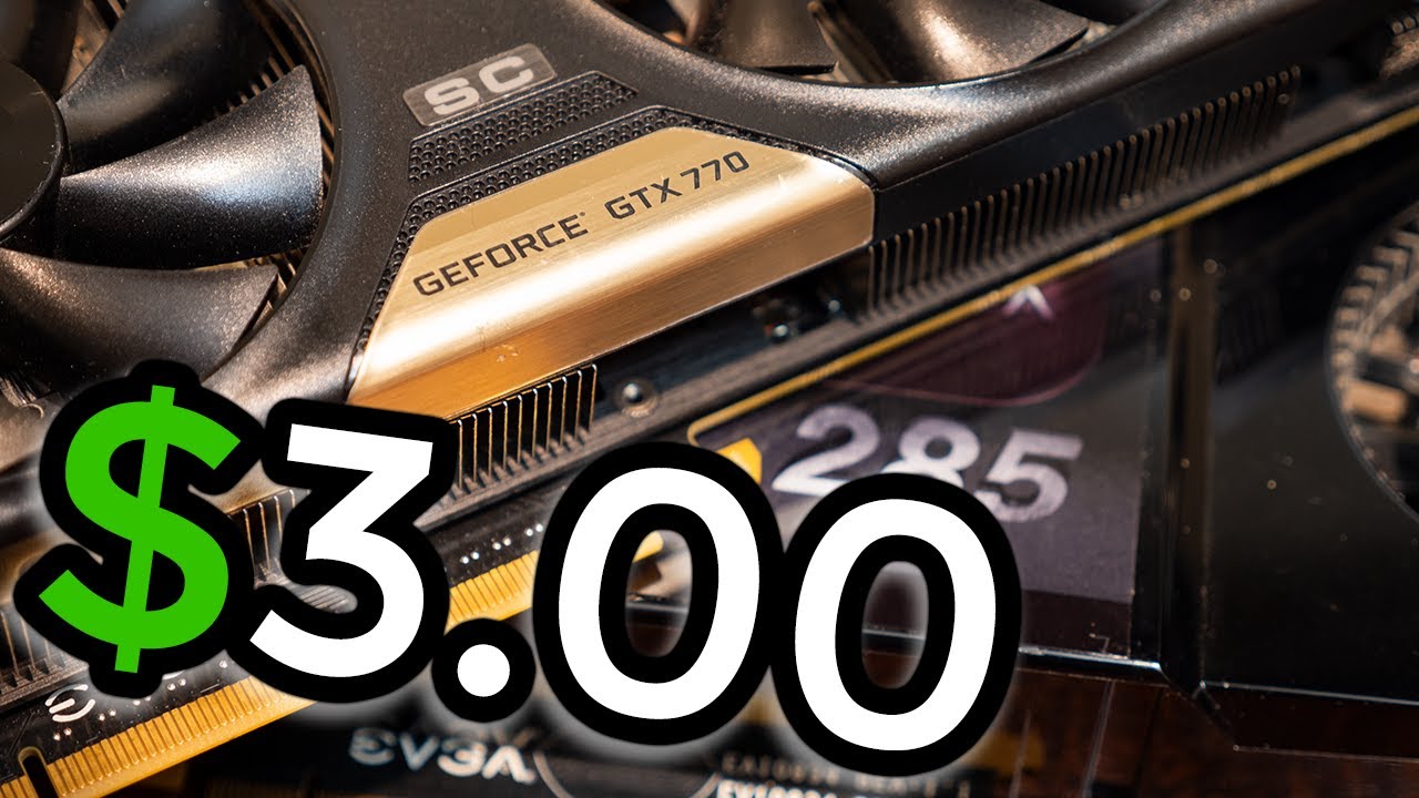 Garage Sale GPUs - Let&rsquo;s See if They Work!