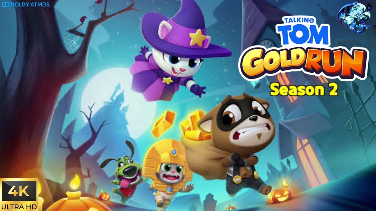 Talking Tom Gold Run Season 2 Gameplay Walkthrough #32 - Play Princess Angela #2