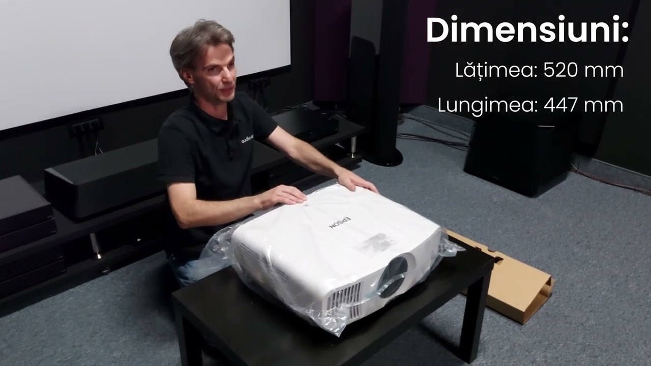 Unboxing Videoproiector Laser EPSON LS11000W  - #TehnicaVizuala ✅