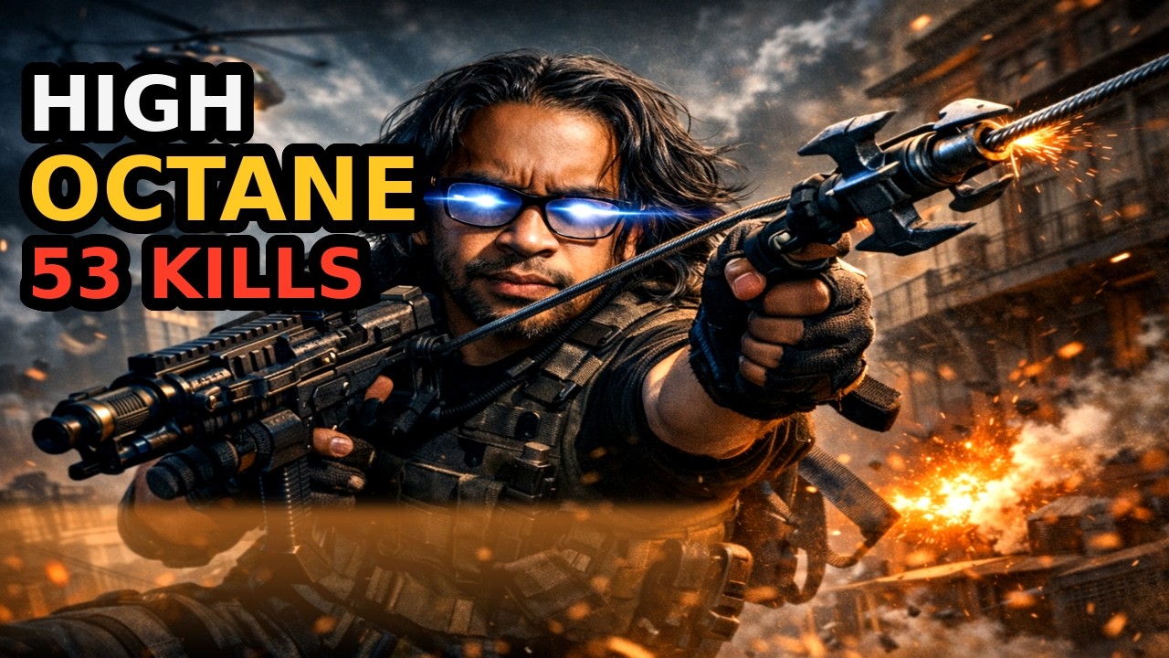 BO7 Warzone HIGH OCTANE (LTM) gameplay dropping 53 kills SOLO vs QUADS.