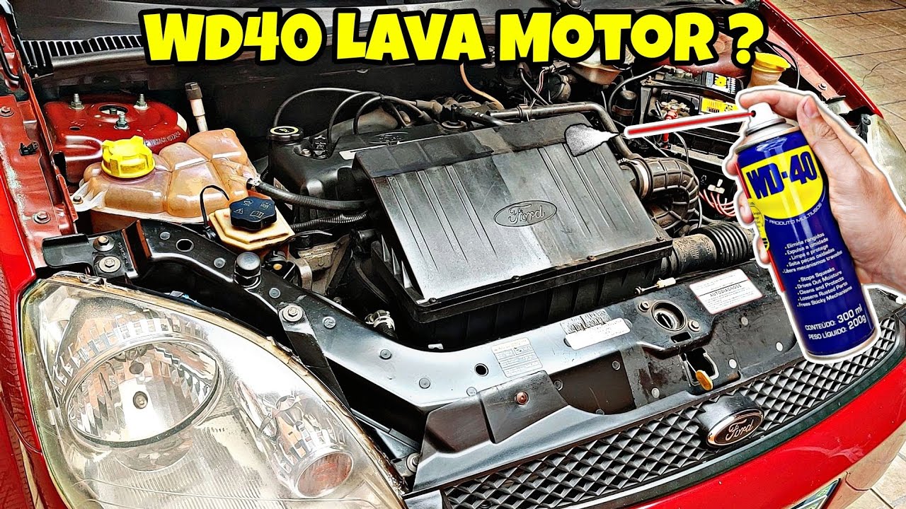Lavar Motor com WD40 Funciona ?