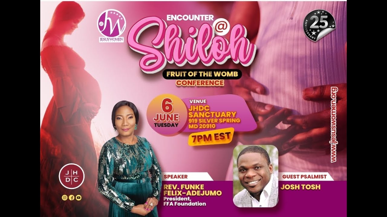 Jesus House DC | Jesus Women | Encounter Shiloh Fruit Of The Womb | Rev. Funke Felix -Adejumo