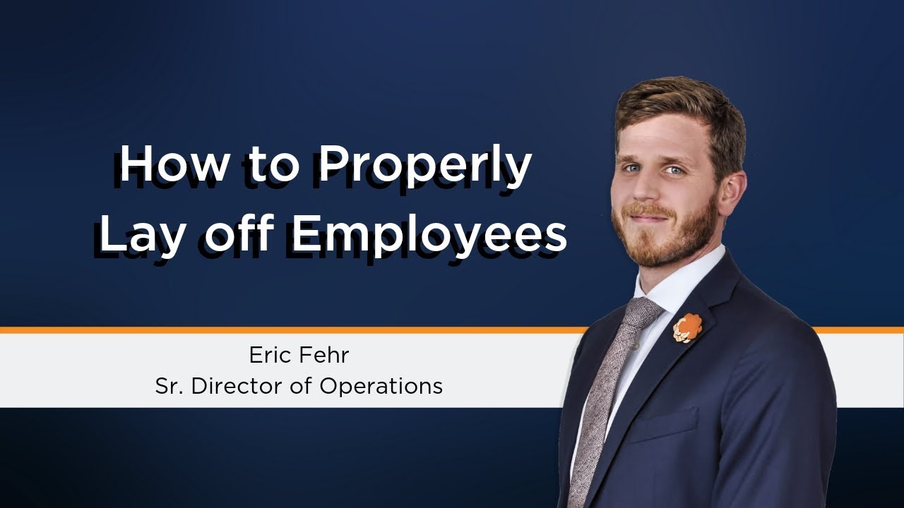 How To Properly Handle Mass Layoffs | Management Tips