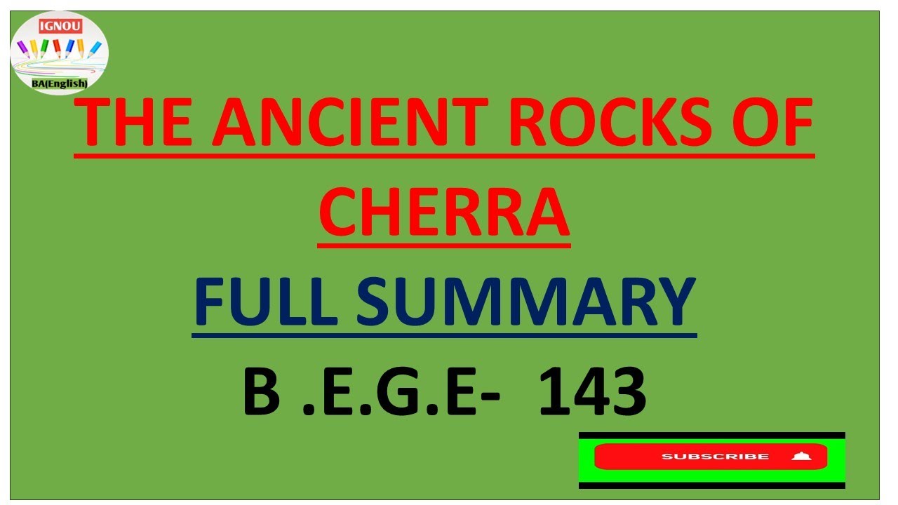 the ancient rocks of cherra poem