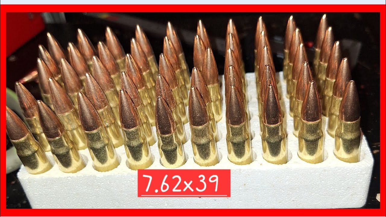 Como hacer cartuchos 7.62x39