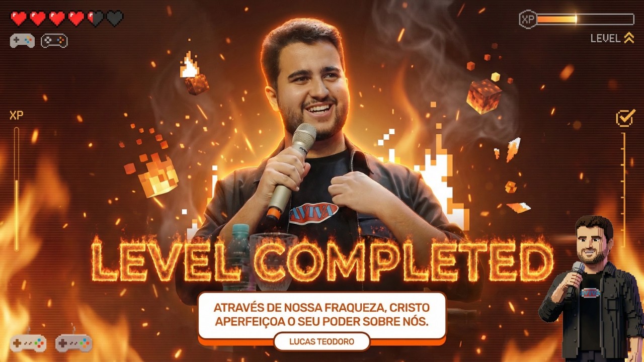 O PODER DE CRISTO SE APERFEIÇOA EM NOSSA FRAQUEZA | Lucas Theodoro @lucasteodoroficial l