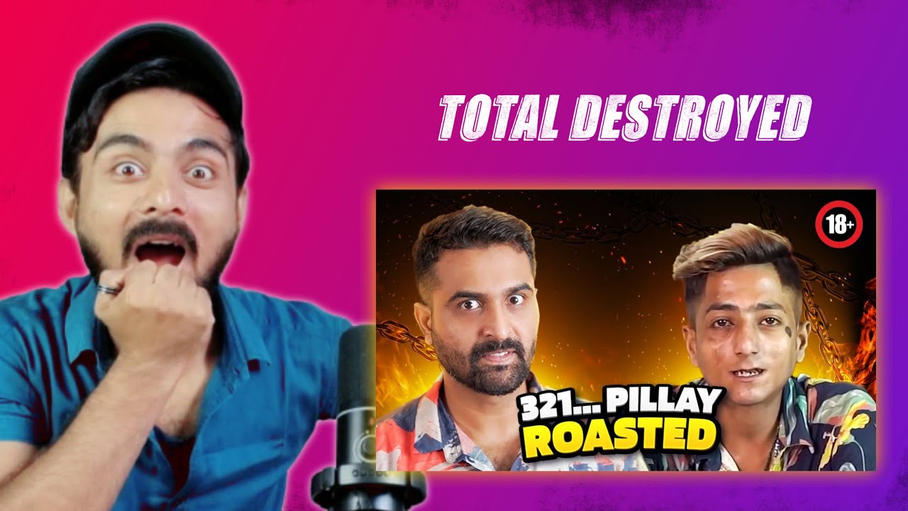 Indian Reaction On 321 Pillay Roasted by Raza Samo | Completely Destroyed