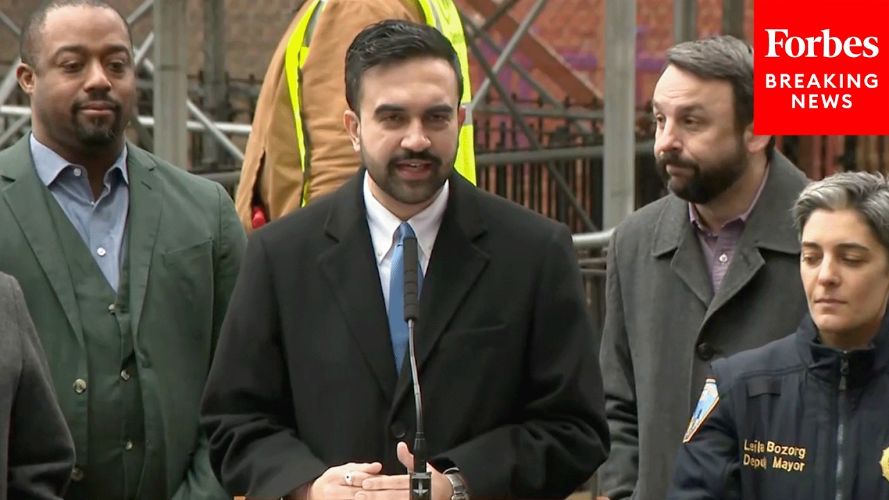 NYC Mayor Zohran Mamdani Celebrates Removal Of Sidewalk Sheds In Highbridge Gardens