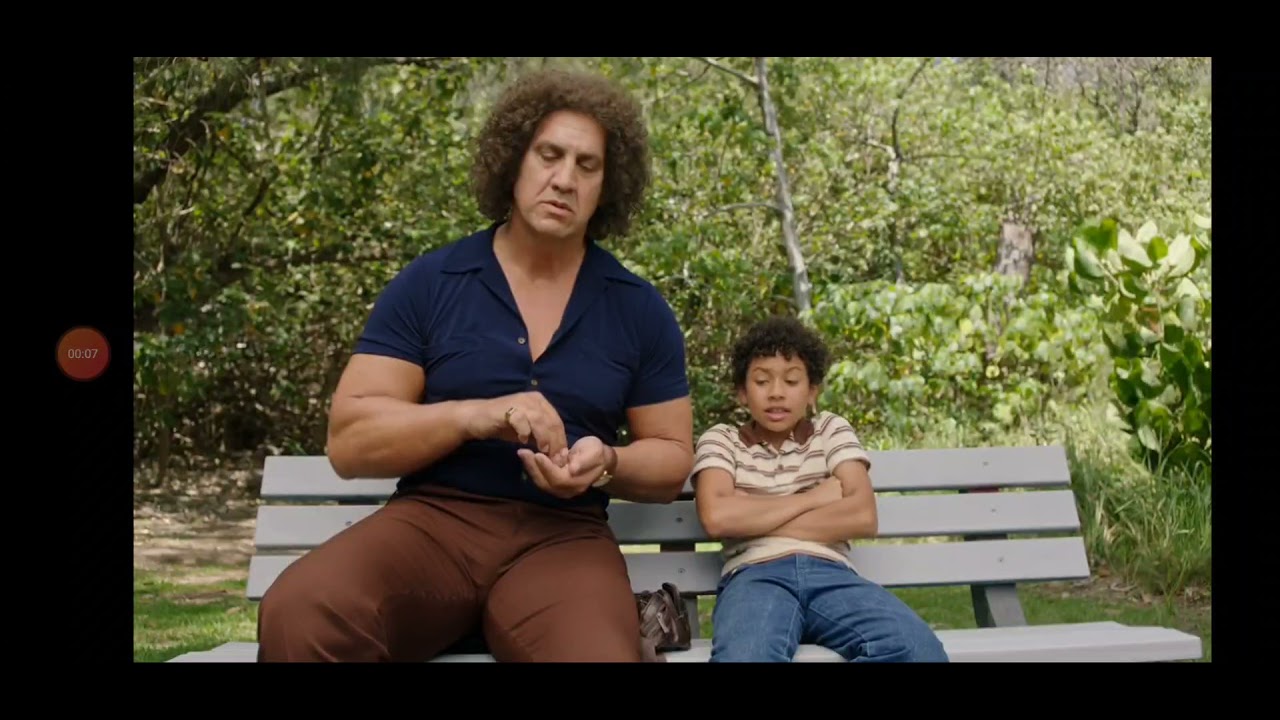 The Rock Is Hanging Out With Andre The Giant From Young Rock