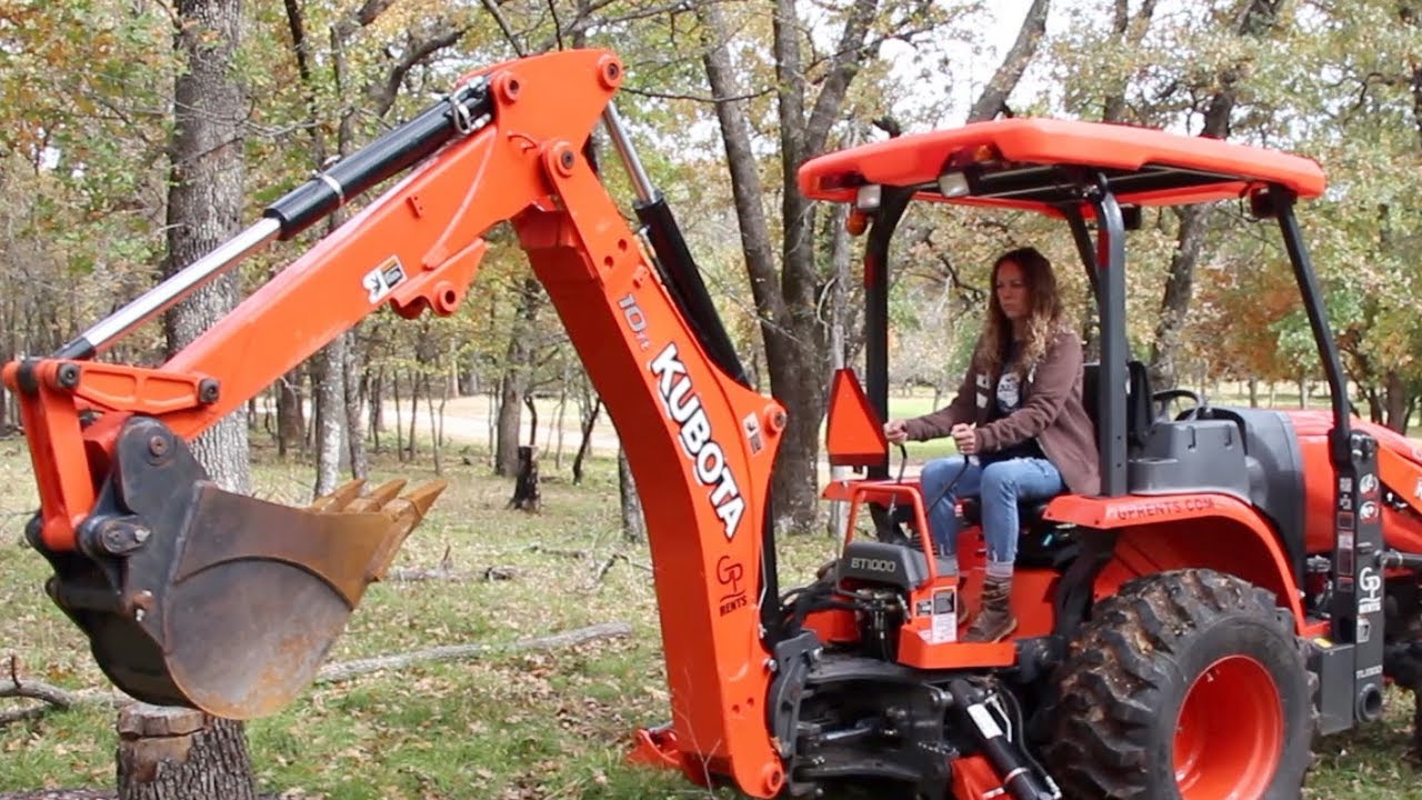 Wife Takes Over the Backhoe? But Can She Operate It?