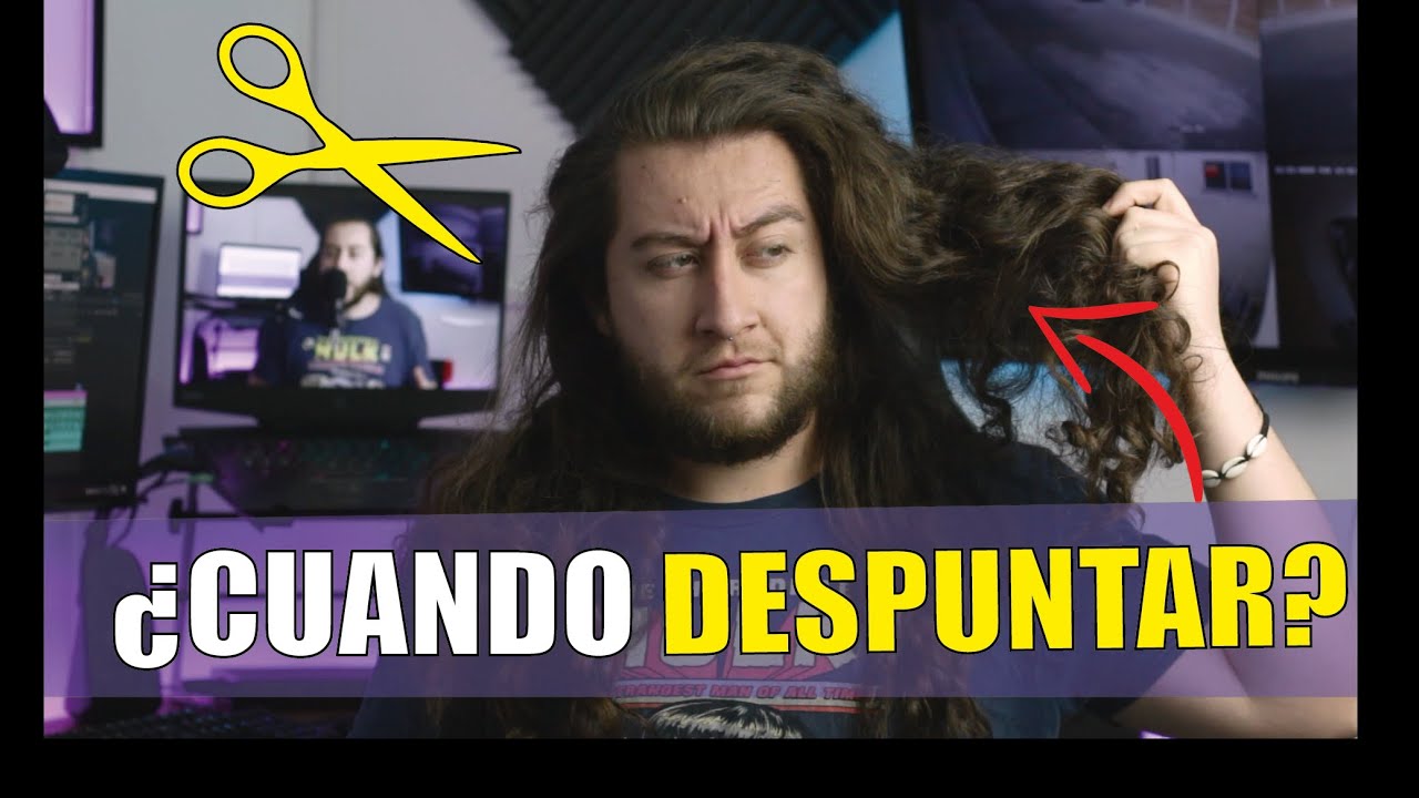 CUANDO DESPUNTAR EL CABELLO | CABELLO LARGO HOMBRE
