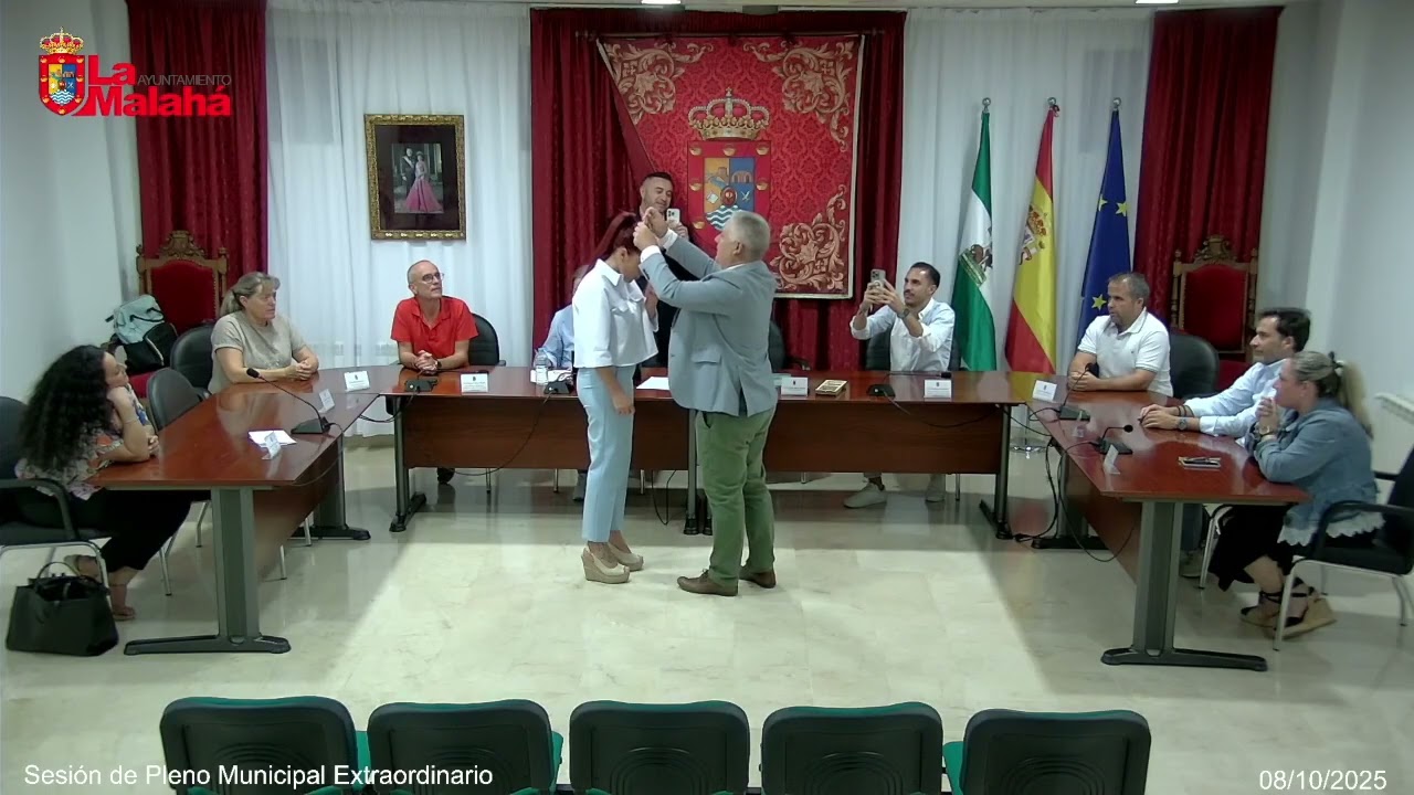 Pleno Extraordinario | 8 de octubre de 2025 | Toma de posesión Dª Nuria Bueno por IU