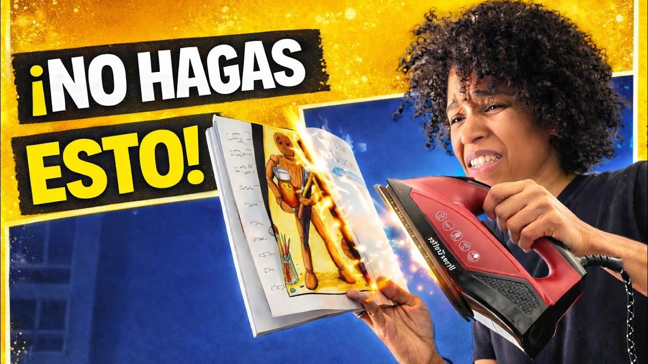Ojo con esto si estás creando un Libro para Colorear