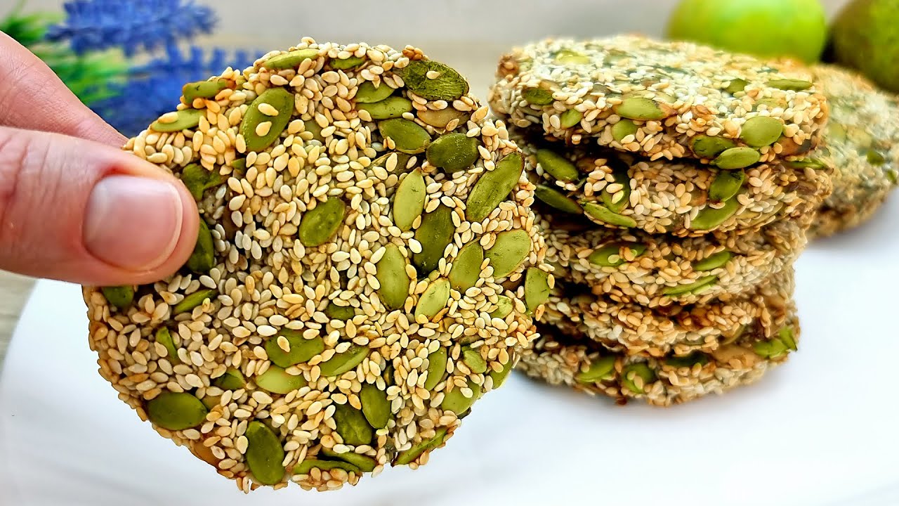 БЕЗ ГЛЮТЕНА Всего 3 ингредиента! Вкусное печенье без муки и сахара за 5 минут! #166