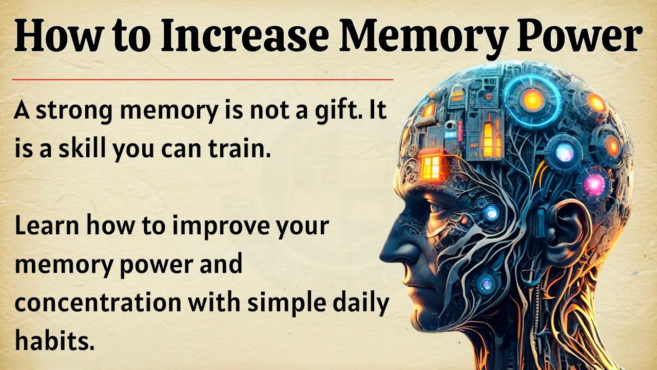 How to Increase Memory Power and Concentration | Train Your Brain | Motivational Video 🔥 | ESL