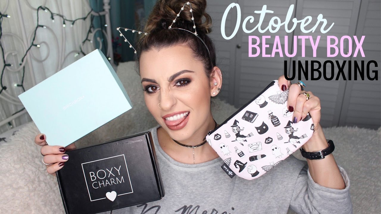 October Beauty Unboxing (Birchbox, Ipsy, & Boxycharm) 2016