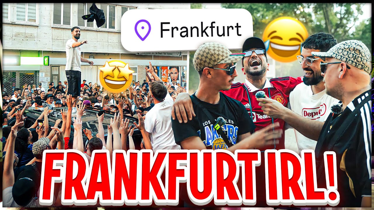 FRANKFURT ÜBERNAHME MIT CELO, ABDI & AMO! 😂🔥