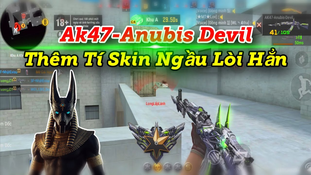 CF Legends | АК-47-Анубис Дьявол: Добавление скина делает его ещё круче! | Туонг КТ