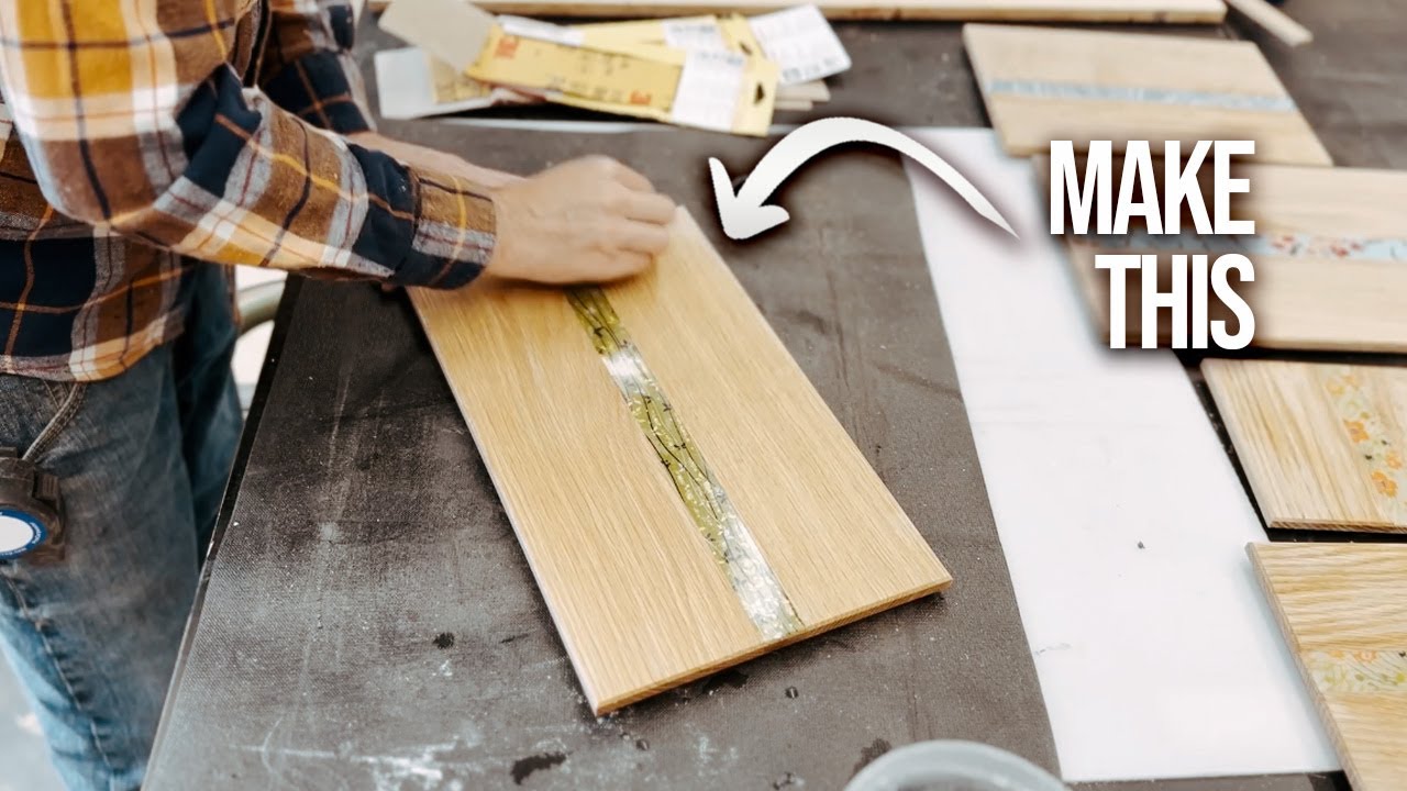 Making Serving Trays with Washi Paper
