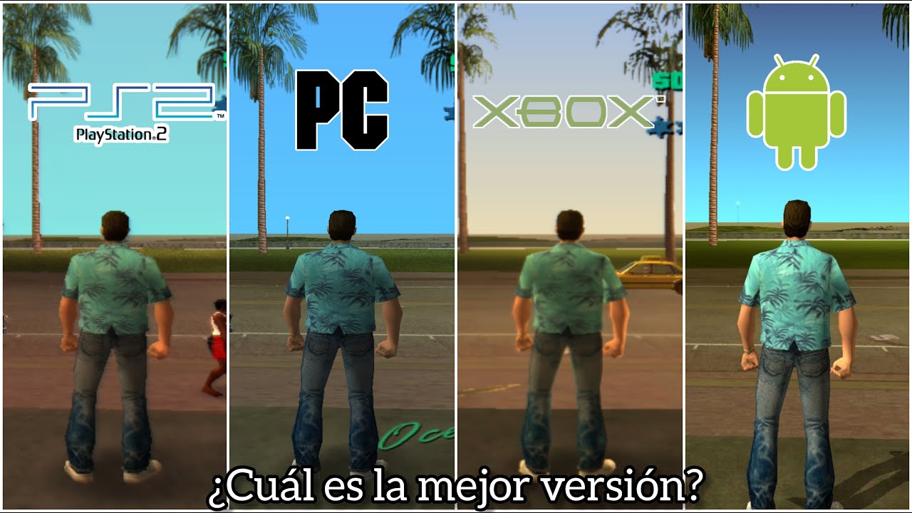 Diferencias entre las versiones de GTA Vice City  | PS2, PC, XBOX y Móviles