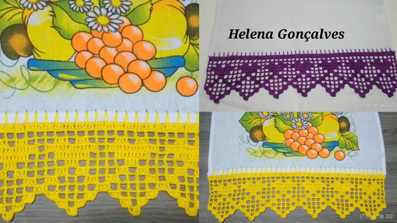 barrado de crochê N°541 @HelenaGonçalves-t3q