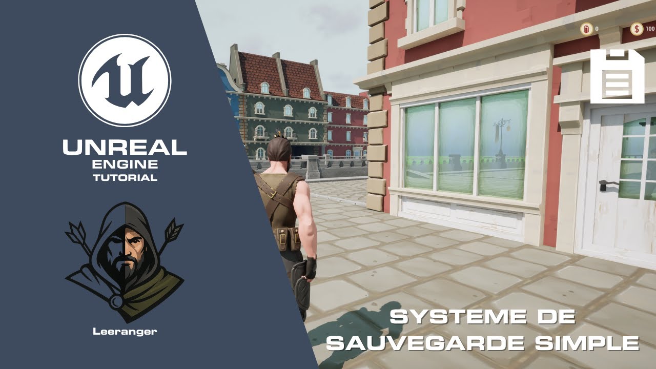 UE5 – Créer un système de sauvegarde simple et propre (Blueprint Only)