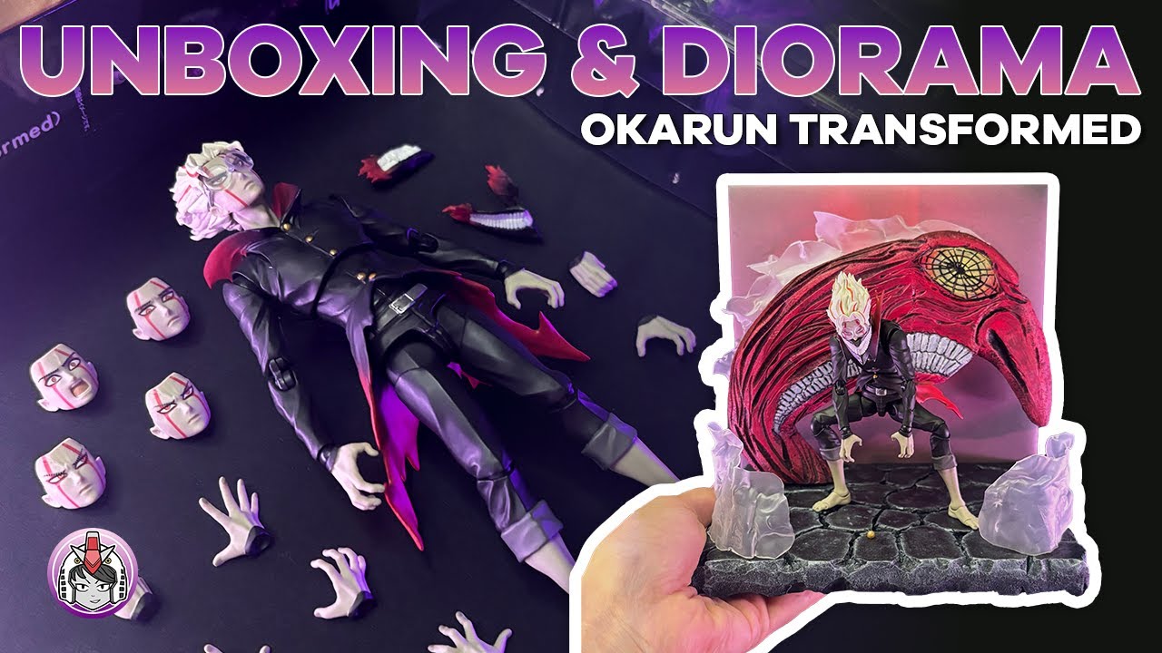 Turbo Granny FULL FORM DIORAMA for Okarun (Transformed) | SHFiguarts | Unboxing | ASMR | DAN DA DAN