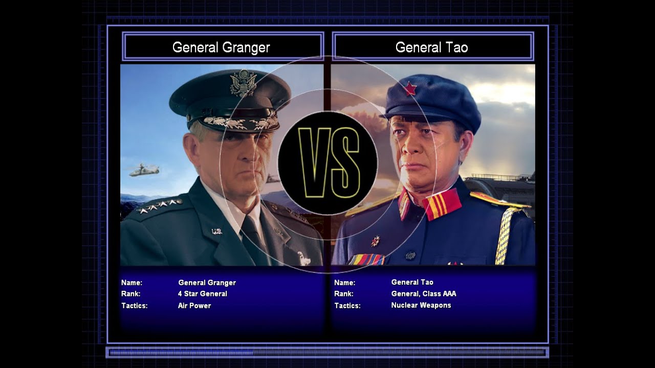 Command & Conquer General Zero Hour Hard Mode General Granger VS General Tao #2!!