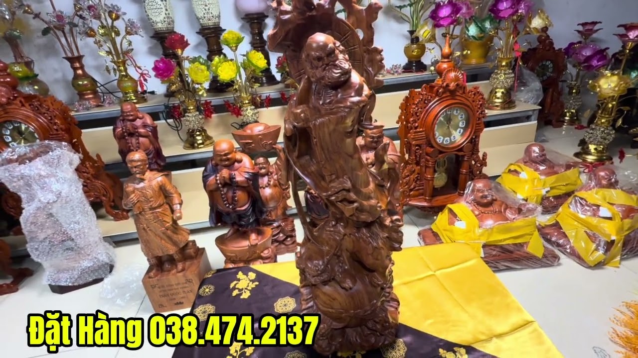 🔥 Bức Tượng Ông Đạt Ma Trấn Trạch . Cực Phù Hợp Mua Dịp Năm Mới , Trấn Gia Đạo , Phá Tiểu Nhân 