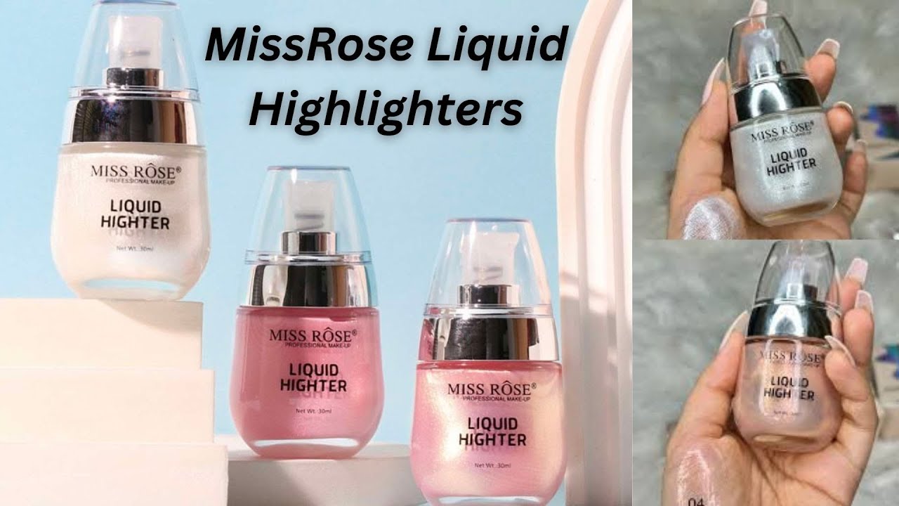 Miss Rose Liquid Highlighter Reviews | Real Swatches | Price
