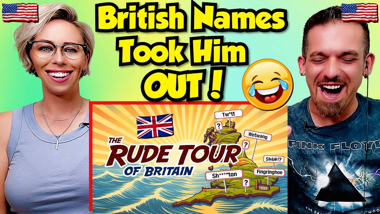 American Exes React: Rude British Place Names Tour! FUNNIEST UK REACTION EVER! Try Not To Laugh!