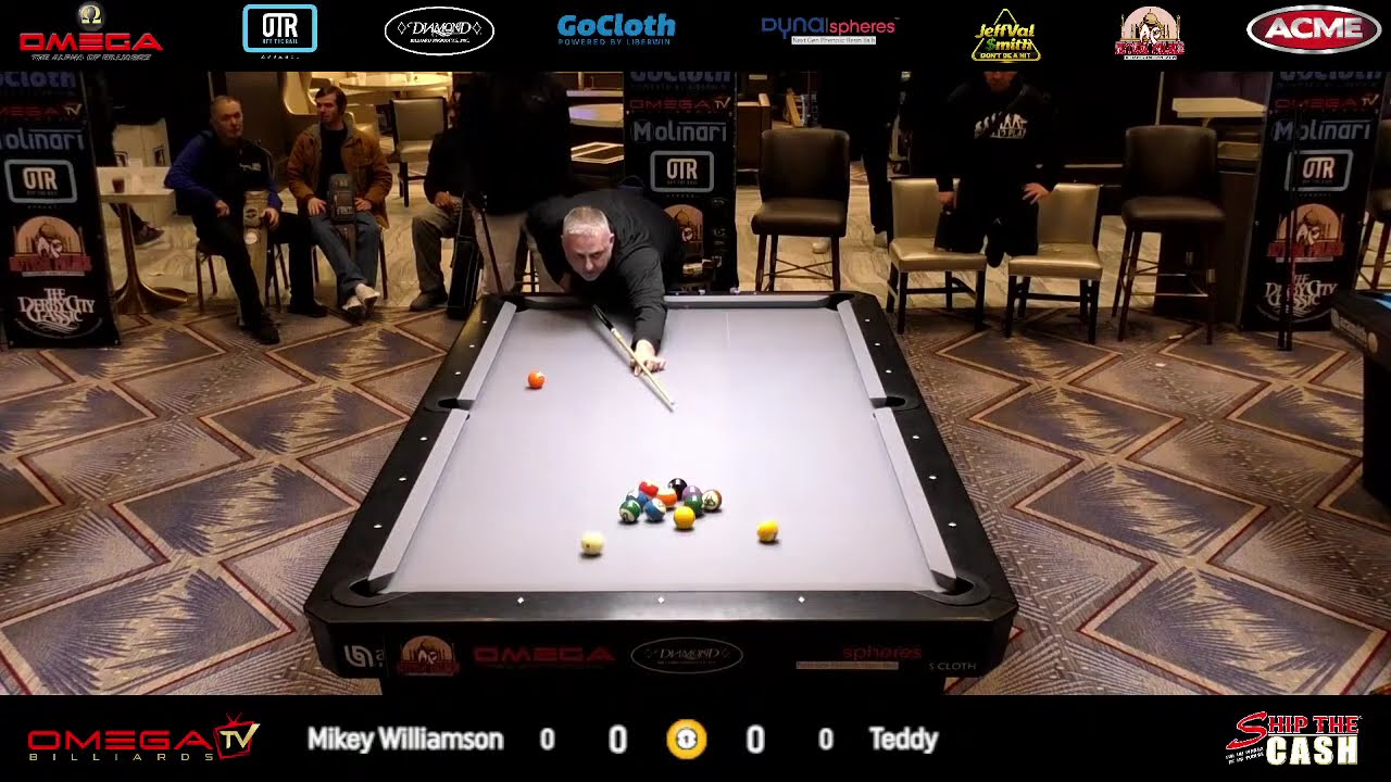 Mikey Williamonson VS Teddy Race to 5 1pkt 6k Points ITM