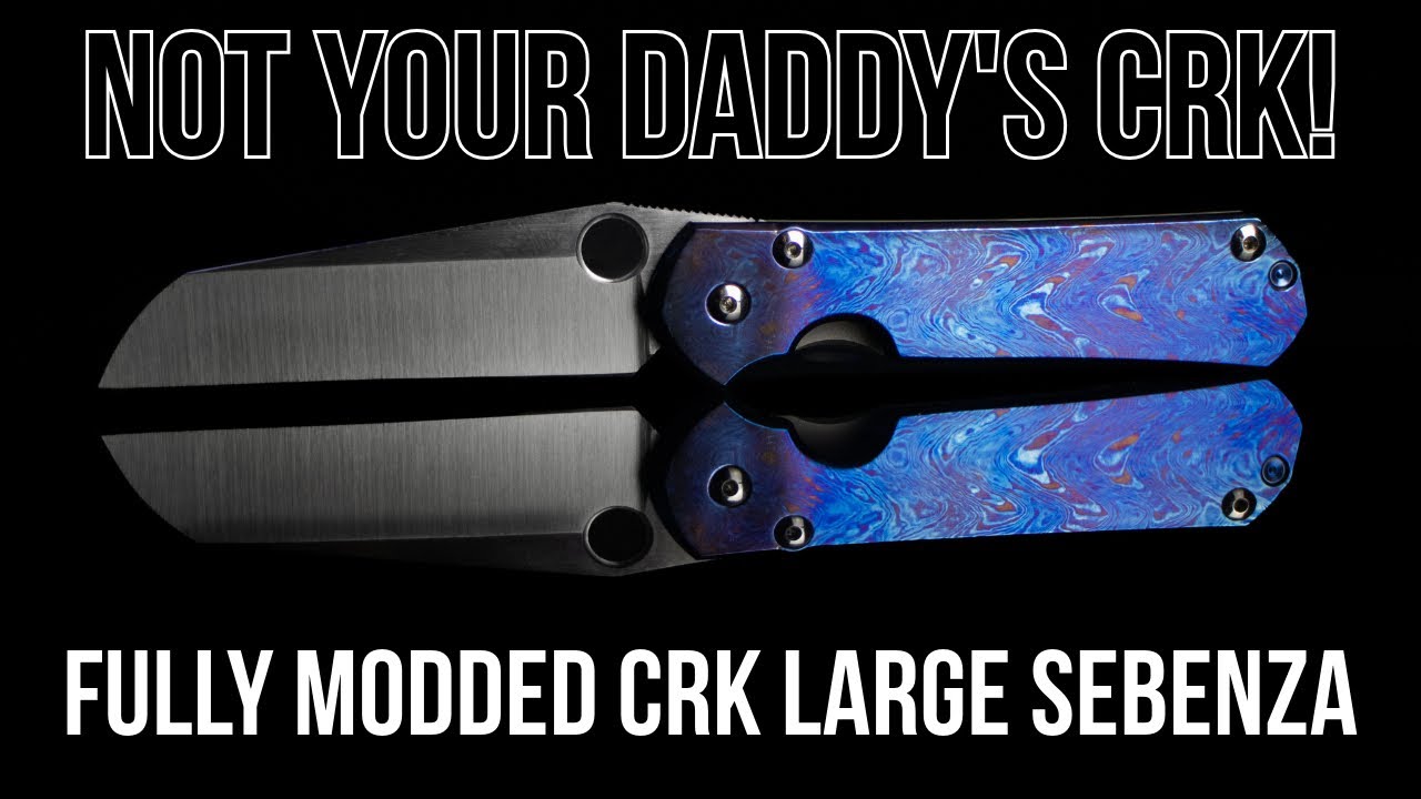 I Didn't Even Know This Was Possible!!! - Chris Reeve Knives Large Sebenza (SG Knives Reblade)