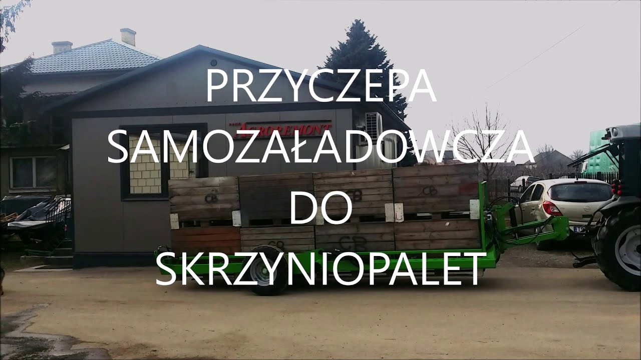 Przyczepa samozaładowcza - AGROREMONT