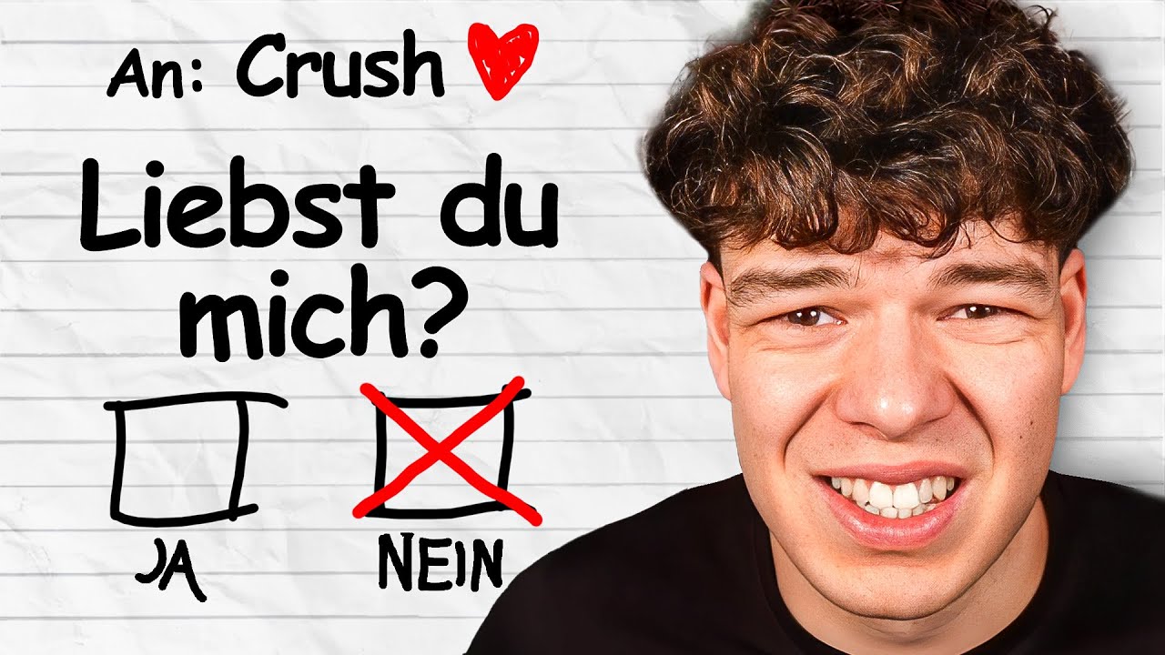 Ich Frage meinen Crush, ob Sie mich auch Mag…
