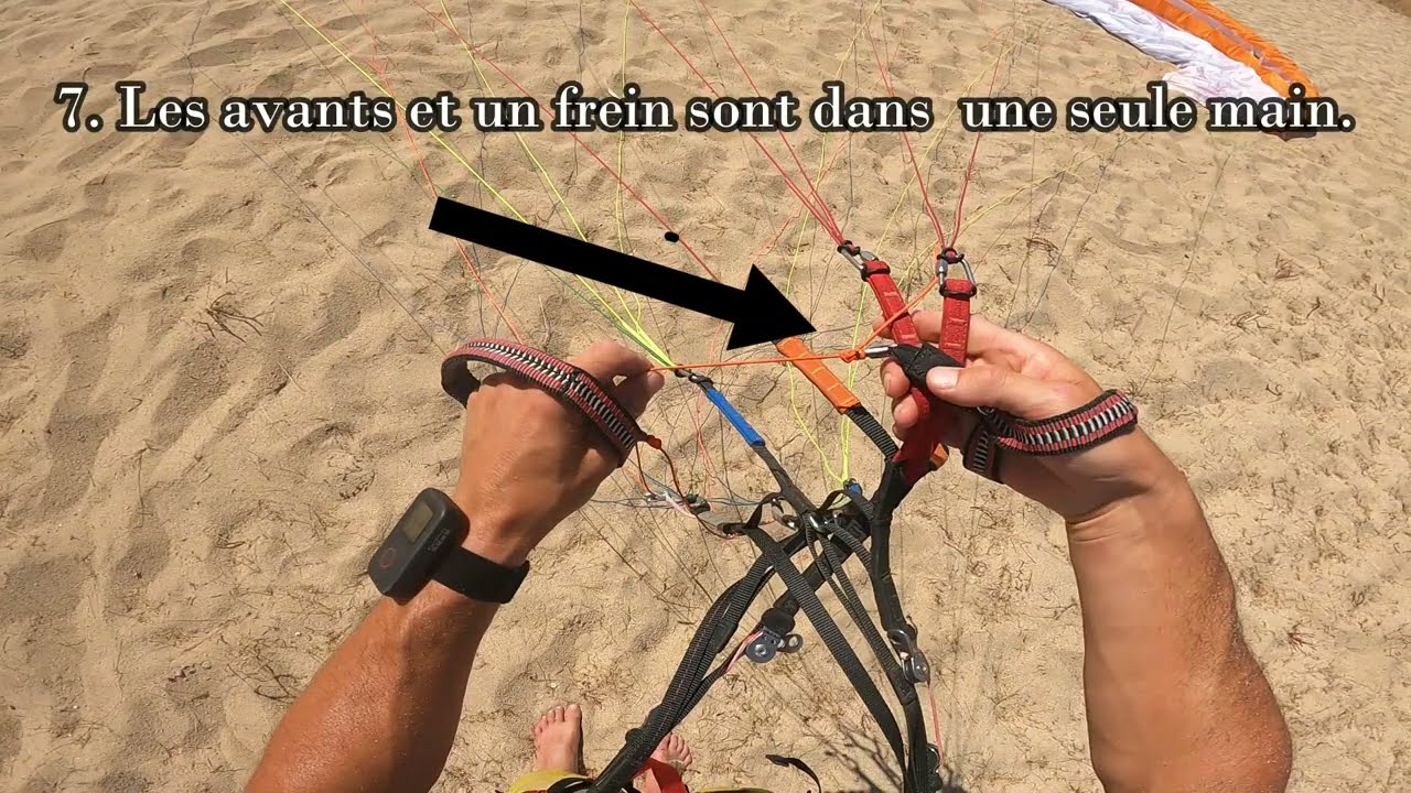 FV#4 Contrôler la voile freins croisés